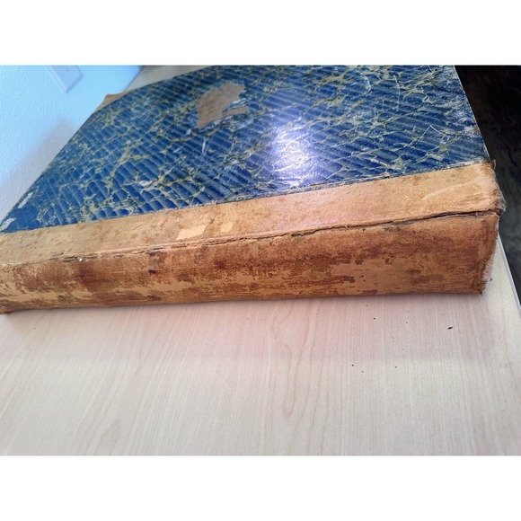 Antique London Times Bound Book January 1, 1877 to March 31, 1877 - Picture 2 of 15